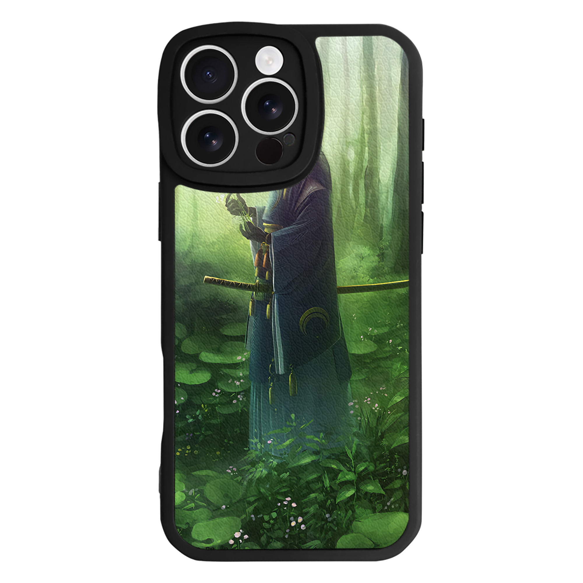 （画像用） 刀剣乱舞 Touken Ranbu 【iPhone 16シリーズ対応】シリコンスマホケース（レザー調） 材質：シリコン